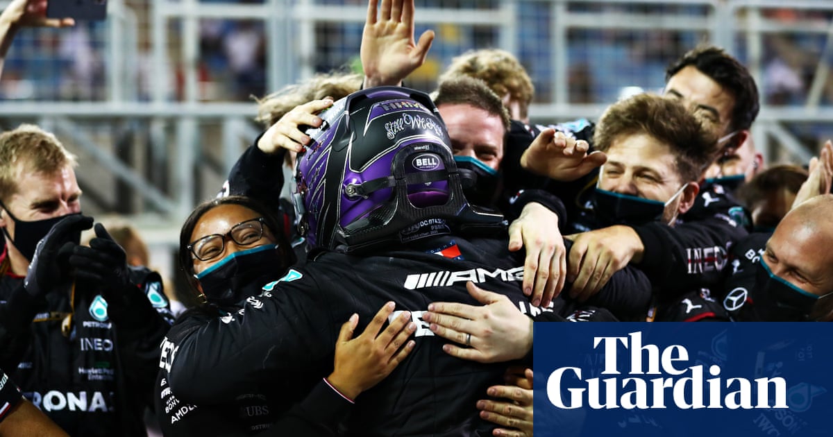 Hamilton holds off Verstappen for tactically brilliant win at Bahrain GP