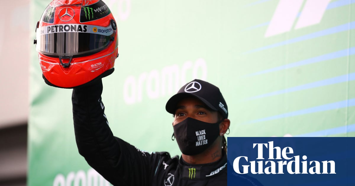 Lewis Hamilton equals Michael Schumachers 91 race wins at Eifel F1 GP