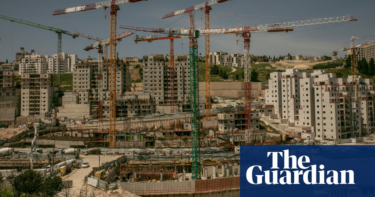 Revealed: Israel has sped up settlement-building in East Jerusalem since Gaza war began