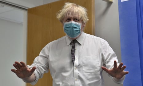 The prime minister made his comments after a visit to a London vaccination centre