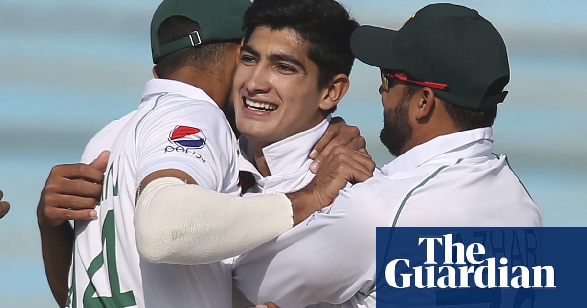 Sixteen-year-old Shah bowls Pakistan to first home Test series win since 2006