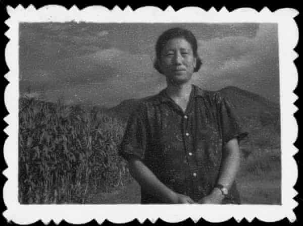 Jung Chang’s mother in the labour camp in Xichang, just before she was released in 1971.