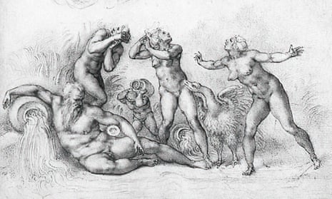 Michelangelo’s Fall Phaeton, 1533.