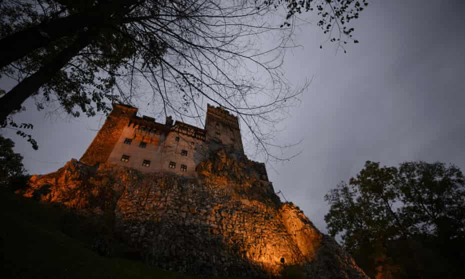 Return to Dracula’s foundations … Bran Castle in the former Transylvania in Romania, popularly known as the vampire’s castle.