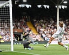 Fulham, Manchester United Draw 1-1 at Craven Cottage