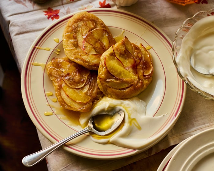 From breakfast pancakes to dinner sides and pudding: Alissa Timoshkina’s apple recipes