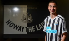 Newcastle have broken their record for a transfer with Miguel Almiron