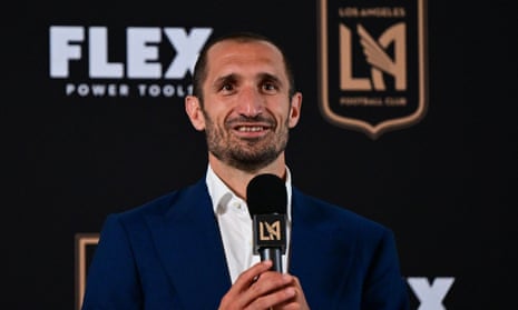 Giorgio Chiellini joined LAFC from Juventus in July 2022.