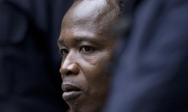 Dominic Ongwen at the ICC in 2016