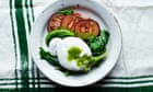 Nigel Slater’s recipe for burrata with tomatoes, basil and greens