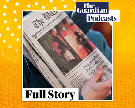 Episodic artwork for the Full Story podcast.