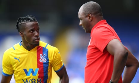 Wilfried Zaha could flourish under Patrick Vieira, whose crop of youthful recruits could energise the dressing room at Crystal Palace.