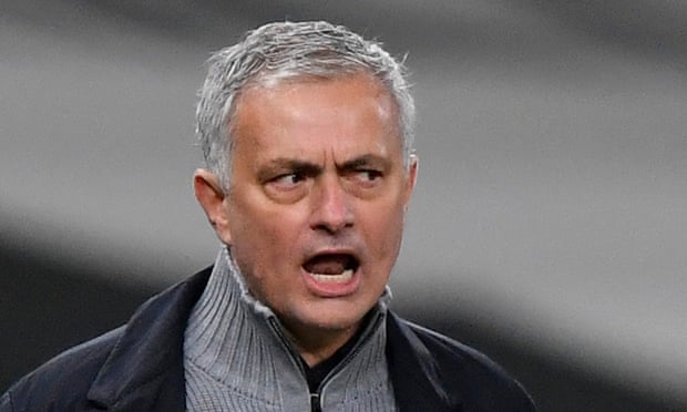 José Mourinho brushes off Arsenal by insisting he only 'looks up' league  table | Tottenham Hotspur | The Guardian