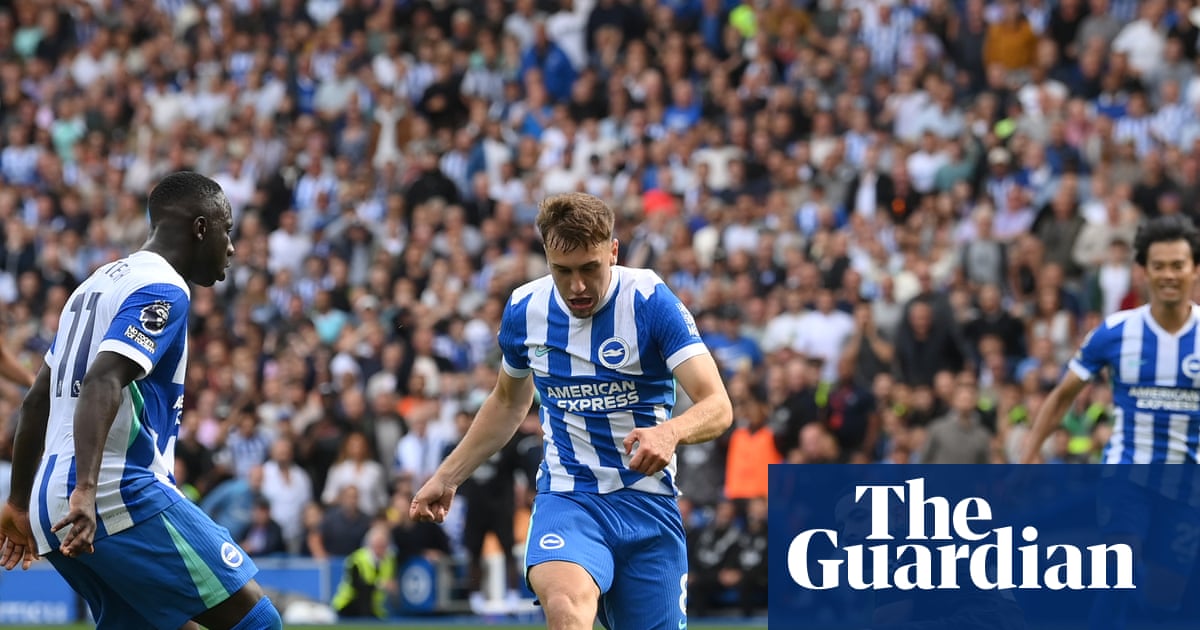 Gruda fires late winner in Brighton's comeback win over Manchester City