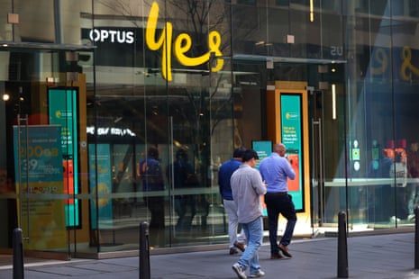 An Optus store