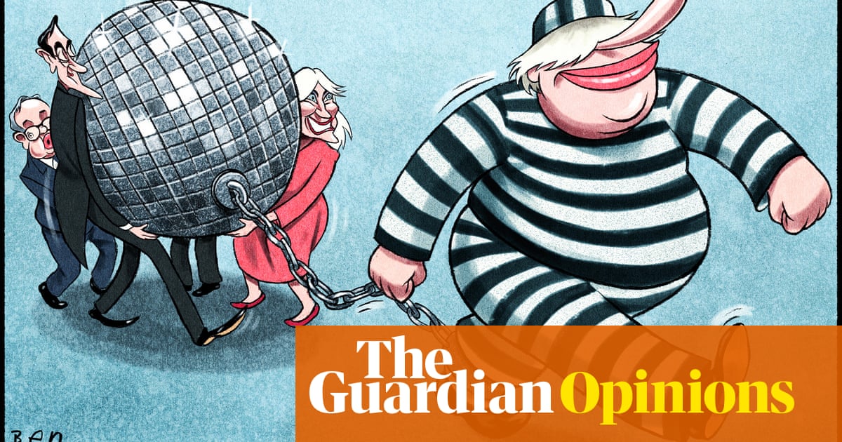 Ben Jennings on Boris Johnson and the Partygate charges – cartoon