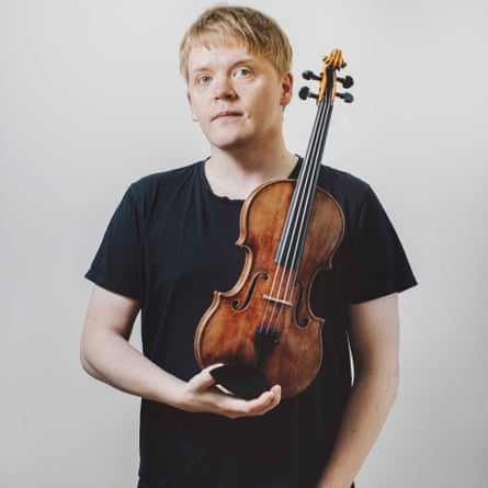 Pekka Kuusisto, who premieres Venables’s violin concerto at the Proms