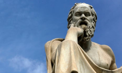 Tall poppy … a statue of Socrates in Athens.