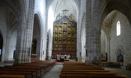 The interior of St Mary’s church.