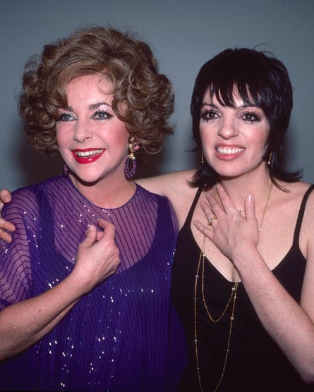 Elizabeth Taylor with Minnelli in 1983.