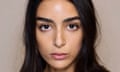 Extraordinary eyebrows: Isabel Marant backstage, Fall 2024.