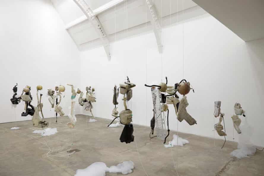 ‘Like invalids on drips’: Untitled, 2014 by Roger Hiorns at the Ikon Gallery.