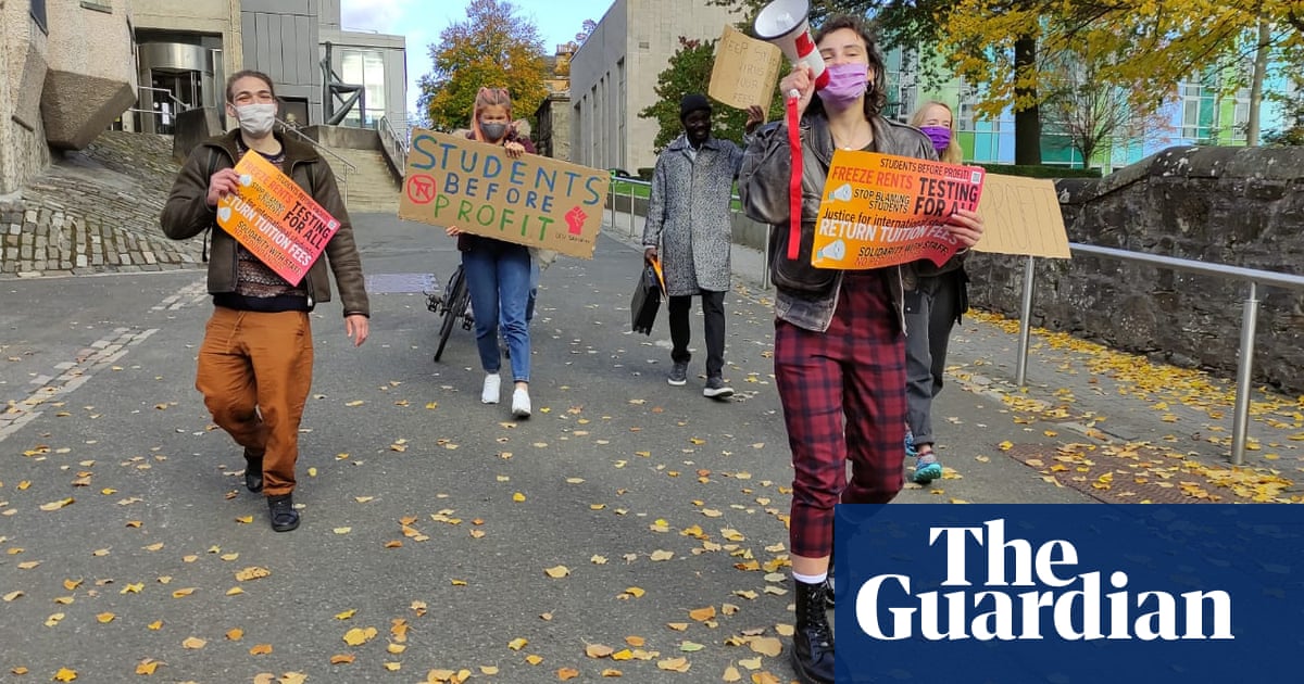 Rallies and rent strikes: how students and staff are uniting against Covid chaos