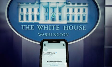 Donald Trump’s Twitter account was suspended on Friday. 