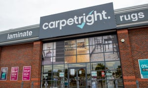 A statement on Carpetright’s website said its stores remained open after it reviewed the regulations.