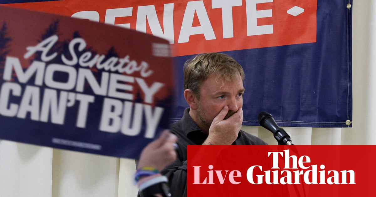 Maine votes as scandal-plagued Graham Platner seeks Democratic Senate primary win – US politics live