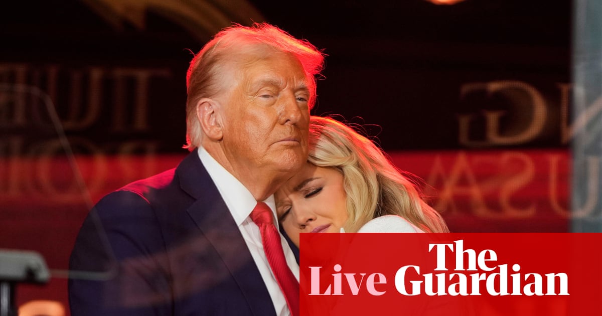 Trump rails against opponents in Kirk tribute after widow says she forgives shooting suspect – as it happened