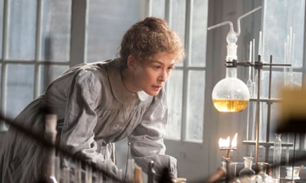 Abrupt and maladroit ... Rosamund Pike in Radioactive.
