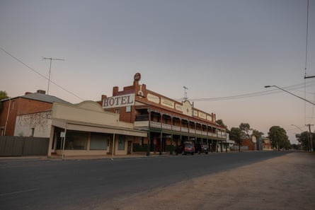View of the Hotel Victoria in Ouyen