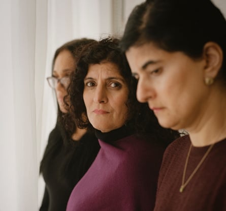 Chantelle Cole, Farah Naz and Smaira Naz, friend and maternal aunts to Zara Aleena, who was murdered. Photographed in London, December 2022