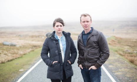 DS Alison ‘Tosh’ Mcintosh (Alison O’Donnell) and DC Sandy Wilson (Steven Robertson) in the BBC drama Shetland.