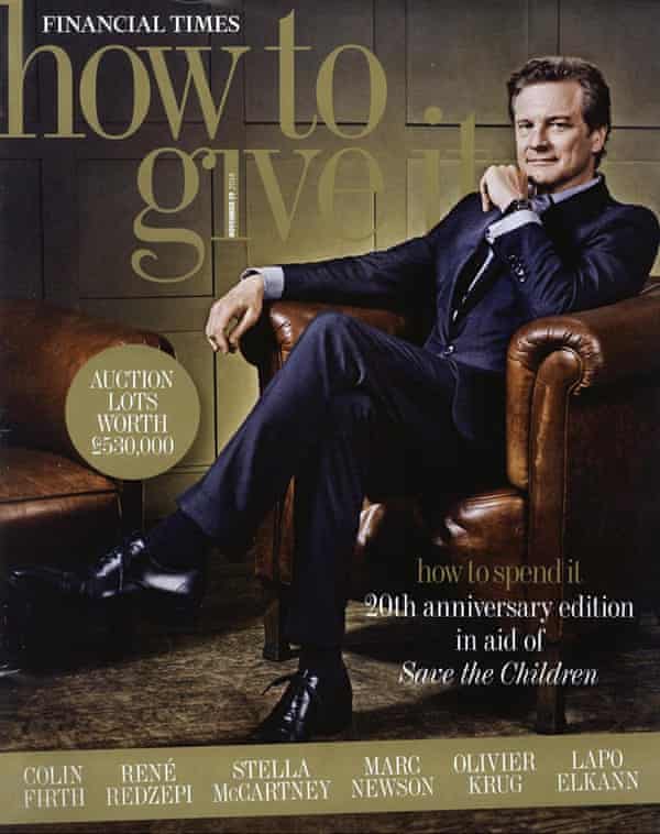 The 20th anniversary issue of the FT’s How to Spend It magazine, from November 2014.