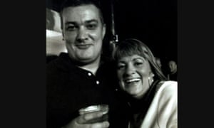 Andy Gray with his sister Michelle.