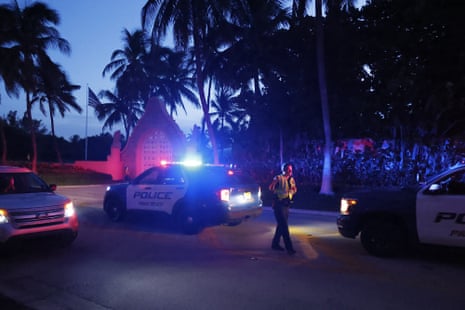 Trump said in a lengthy statement that the FBI was conducting a search of his Mar-a-Lago estate and asserted that agents had broken open a safe.