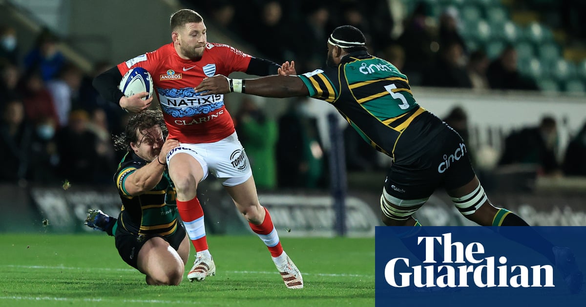 Finn Russell shines in Racing 92’s Champions Cup rout of Northampton