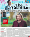 The Guardian's 30 April front page