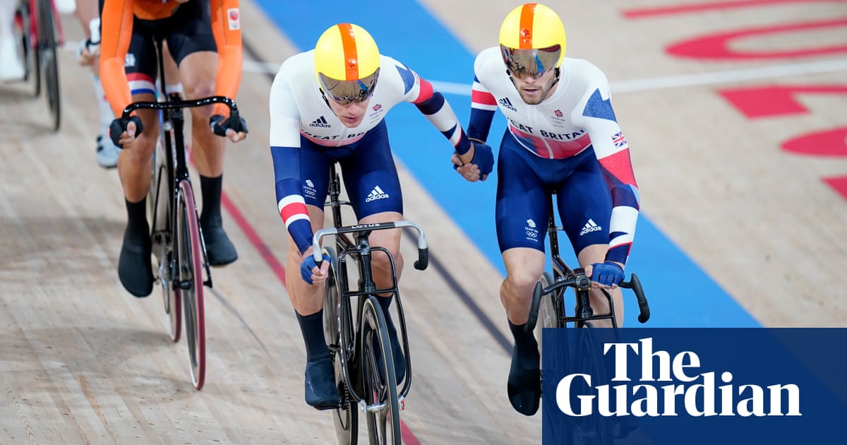 GB’s Walls and Hayter take Olympic silver behind Denmark in men’s madison