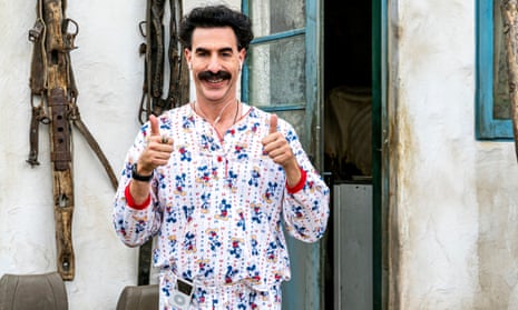 Borat’s artful mix of agitprop, fly-on-the-wall reportage and stunt comedy is viral-ready and ideal for the pandemic age. 