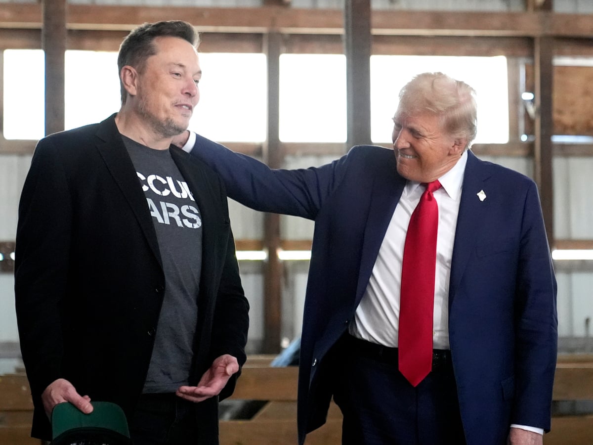 Trump is a little guy, Musk is a big guy': historian predicts trouble for president-elect | Books | The Guardian