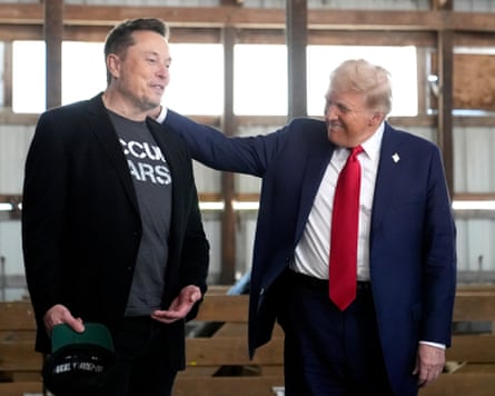 Donald Trump and Elon Musk