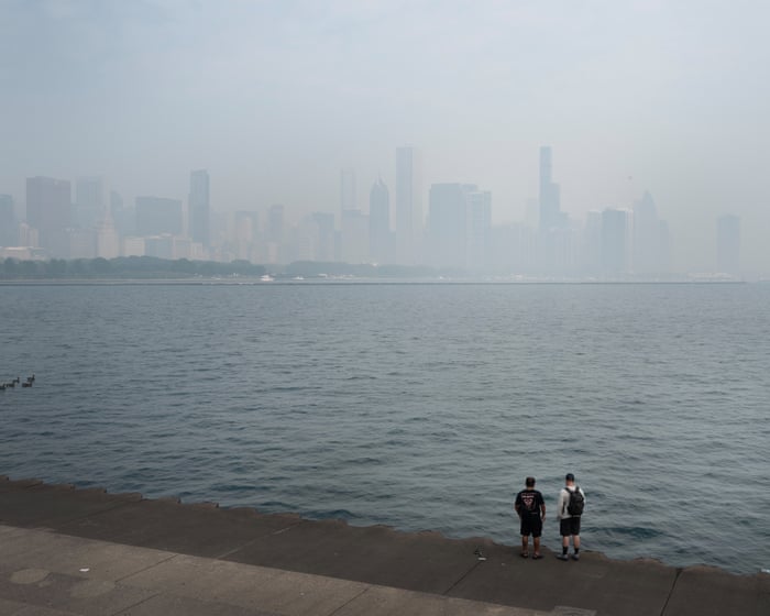 ‘Profound, resigned hopelessness’: people across US and Canada share effects of wildfire smoke