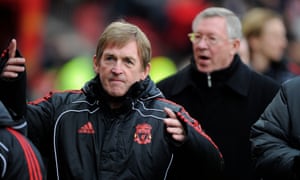 Kenny Dalglish, then the Liverpool manager, and Alex Ferguson in 2011.
