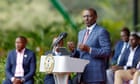 Kenyan president scraps bill to raise taxes after violent protests leave 23 dead