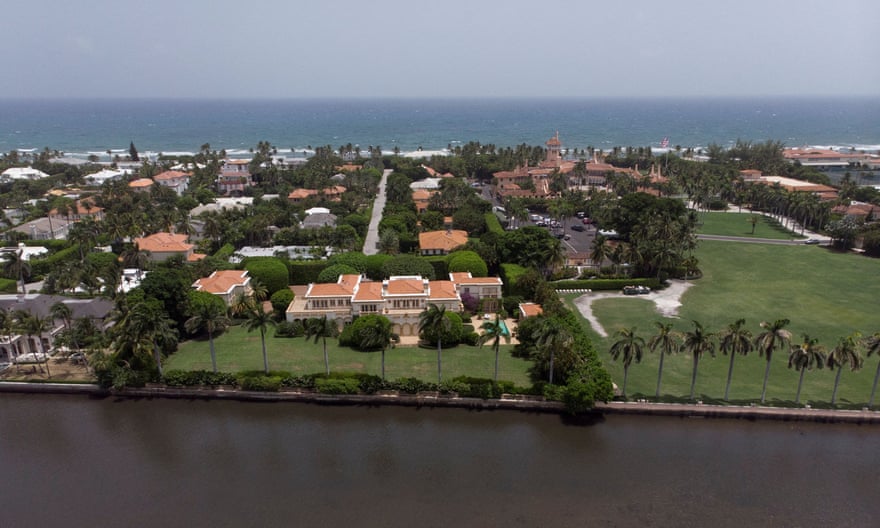 Casa de Donald Trump en Mar-a-Lago - vista aérea