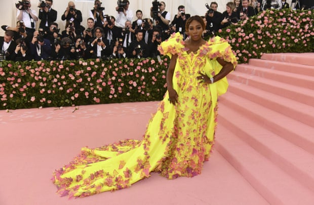 Serena Williams at the Metropolitan Museum of Art’s Costume Institute benefit gala, New York City, May 2019.