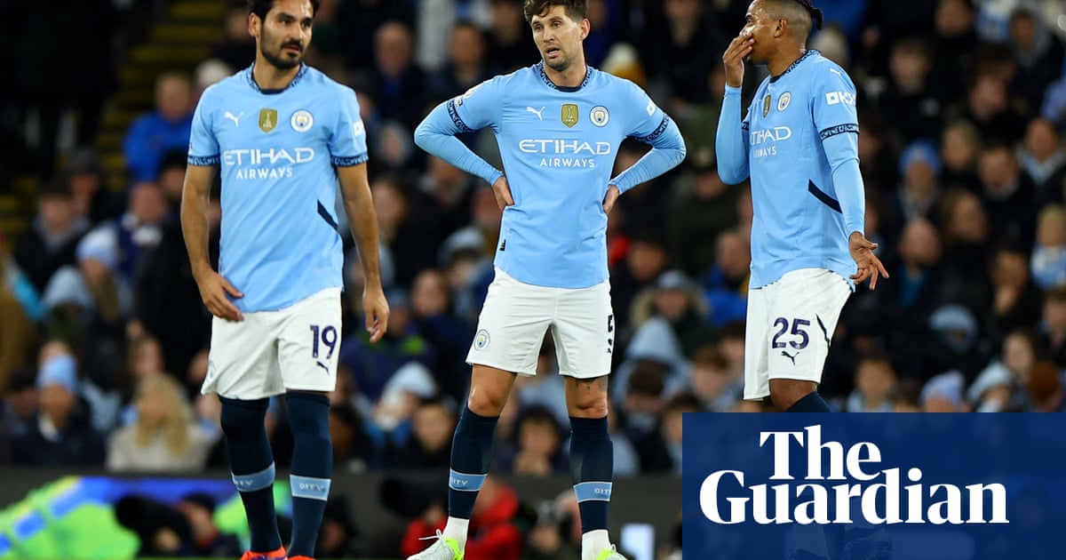 Guardiola insists ageing squad is not reason for Manchester City's poor run